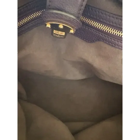 Louis Vuitton Mahina L Leather Monogram Hobo Handbag Shoulder Bag Purse - Picture 7 of 15